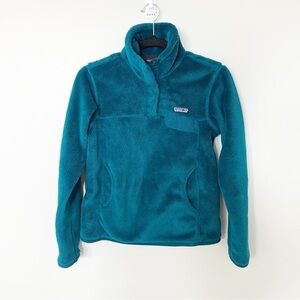 Patagonia Women's Re-Tool Snap-T® Pullover Teal
Blue Size small
